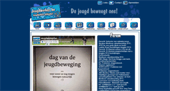 Desktop Screenshot of jeugdwerker.be